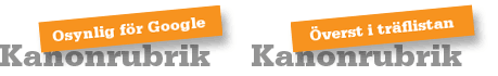 kanonrubrik